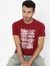 Brand Print Crew-Neck Slim T-shirt