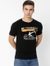 Typographic Print Slim Fit Crew-Neck T-shirt