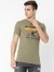 Typographic Print Slim Fit Crew-Neck T-shirt