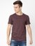 Floral Print Slim Fit Crew-Neck T-shirt