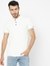 Slim Fit Polo T-shirt with Band Collar