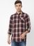 Sir Det Checked Slim Fit Shirt with Patch Pocket