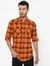 Checked Slim Fit Shirt with Patch Pockets