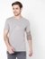Typographic Print Slim Fit Crew-Neck T-shirt