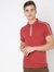 Slim Fit Polo T-shirt with Contrast Taping