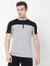 Slim Fit Polo T-shirt with Cut & Sew Panel