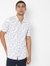 Camouflage Print Slim Fit Shirt