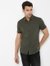 Slim Fit Shirt with Spread Collar