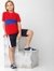 Colourblock Knit Shorts with Insert Pockets