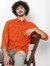 Checked Slim Fit Shirt with Patch Pockets