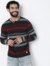 Polycotton Striped Henley T-Shirt