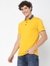 Smart Fit AGAP Mustard Polo T-Shirt