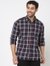 Checked Slim Fit Shirt with Patch Pocket