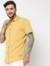 Slim Fit Half Sleeve Solid Scuba Shirts