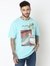 Boxy Fit Half Sleeve Printed T-Shirt