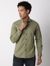 Regular Fit Full Sleeve Solid Cotton Lycra Shirts