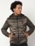 Regular Fit Full Sleeve Hooded Neck Solid Nylon Jacket