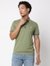 Regular Fit Short Sleeve Solid Cotton Lycra Polo T-Shirt