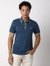 Regular Fit Short Sleeve Solid Cotton Lycra Polo T-Shirt