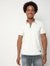 Regular Fit Half Sleeve Open Collar Solid Polycotton Polo T-Shirt