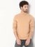 Slim Fit Full-Length Turtle Neck Solid Cotton Lycra T-Shirt