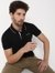 Regular Fit Half Sleeve Solid Cotton Polo T-Shirt