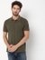Regular Fit Half Sleeve Solid Cotton Polo T-Shirt