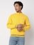 Regular Fit Full Sleeve High Rib Neck Brand Carrier Polycotton Sweatshirts
