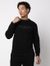 Regular Fit Full Sleeve Rib Neck Brand Carrier Polycotton Sweatshirts