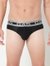 Men's Solid Classic Modal Briefs - Black