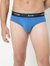 Men's Solid Classic Cotton Briefs - Blue
