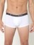 Men's Solid Classic Cotton Trunks - White