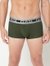 Men's Solid Classic Modal Trunks - Green
