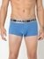 Men's Solid Classic Modal Trunks - Blue
