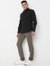 Slim Fit Solid Full Sleeve Shirt with Classic Collar