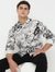 Regular Fit All Over Printed Full Sleeve Shirt with Classic Collar