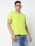 Regular Fit Printed Round Neck T-Shirt with Short Sleeve