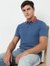 Slim Fit Solid Polo T-Shirt with Short Sleeve