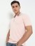 Slim Fit Solid Polo T-Shirt with Short Sleeve