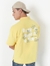 Donald Duck Boxy Fit Printed Polo T-Shirt with Short Sleeve