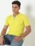 Regular Fit Solid Polo T-Shirt with Short Sleeve