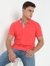 Regular Fit Solid Polo T-Shirt with Short Sleeve