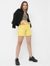Solid Straight Fit Shorts/Bermudas