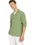 Regular Fit Single Pocket Solid Shirt with Resort Collar