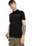 Regular Fit Short Sleeve Black Polo T-Shirt