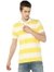 Gradient Stripe Summer Polo T-Shirt