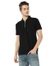 Solid Zip Structured Polo T-Shirt