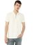 Solid Zip Structured Polo T-Shirt