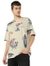 Coastal All Over Printed Boxy Fit Round Neck Tee