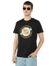 Distressed Round Graphic Jersey Tee
